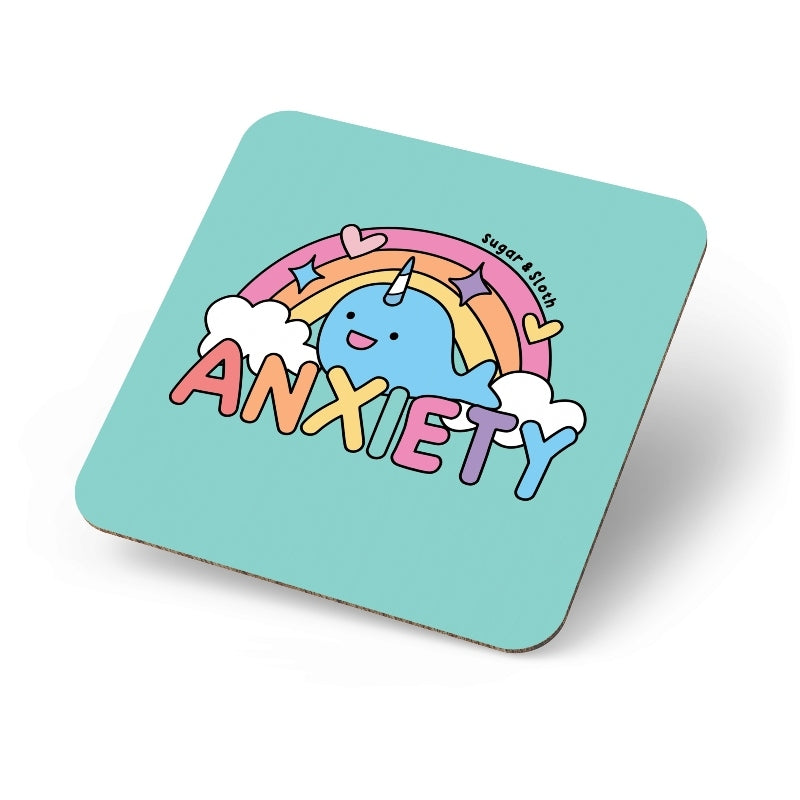 Anxiety Rainbow Coaster
