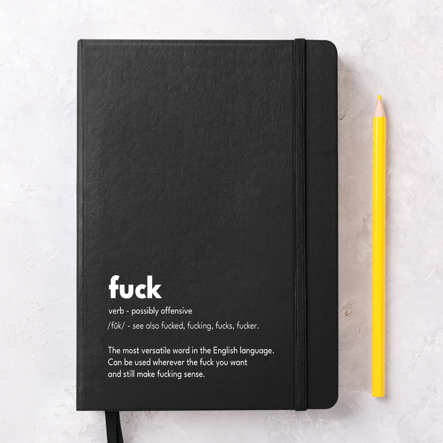 Fuck Definition Notebook