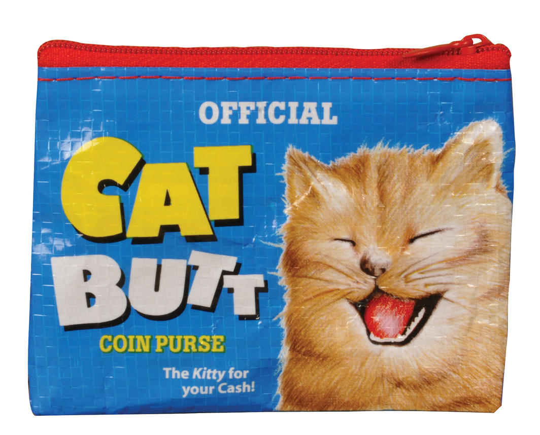 Cat Butt Field Guide Coin Purse