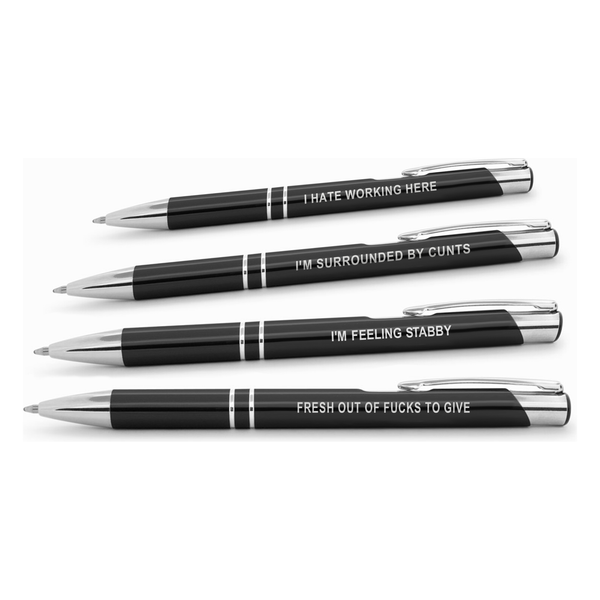 The Ultimate Sweary Pen Pack Far Kew Emporium