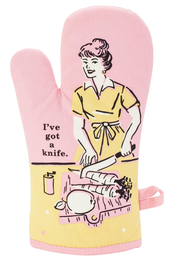 I&#39;ve Got a Knife Oven Mitt