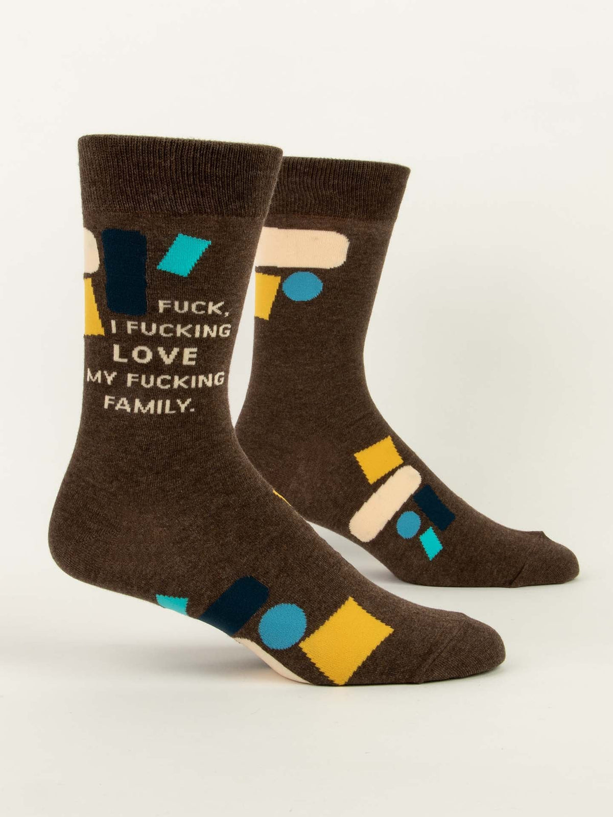 Fuck, I Fucking Love My Fucking Family Men's Socks