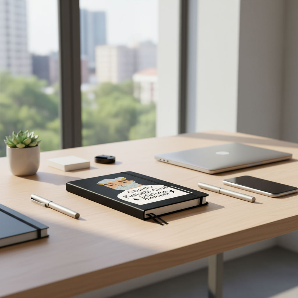 Grumpy Fuckers Club: Lifetime Member Notebook.