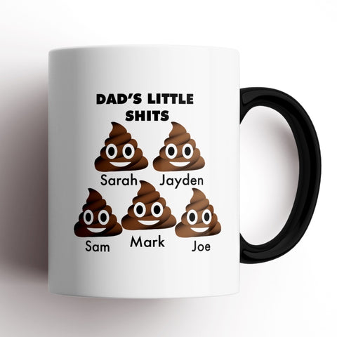 Image of Dad's Little Shits Mug