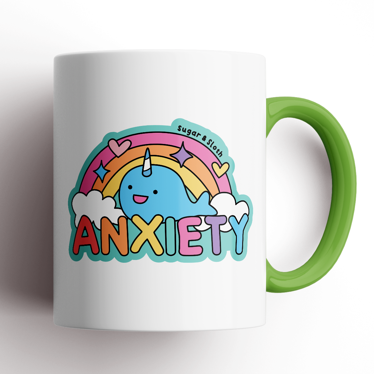 Rainbow Anxiety Mug