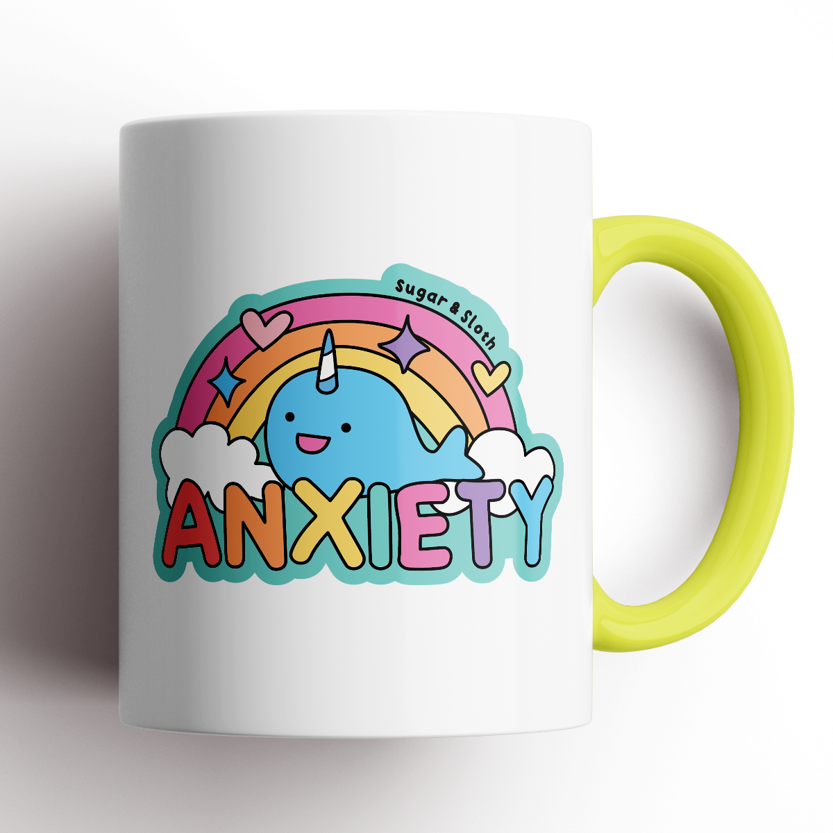 Rainbow Anxiety Mug