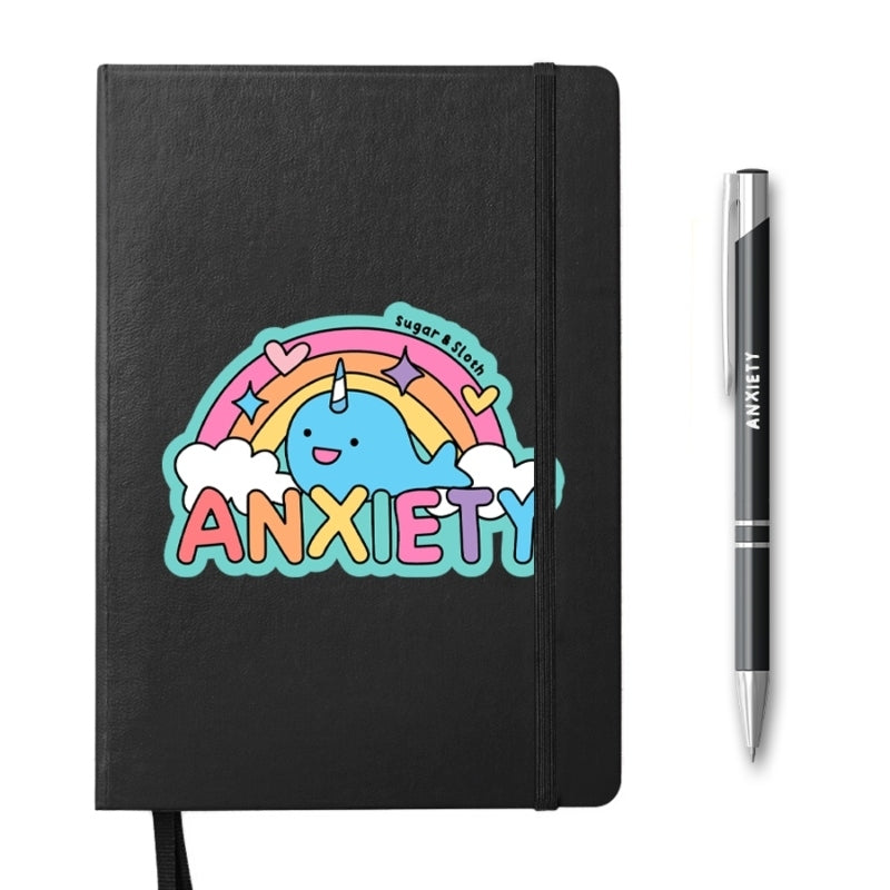 Anxiety Rainbow Notebook