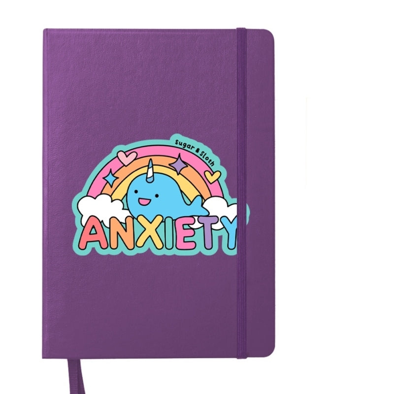 Anxiety Rainbow Notebook