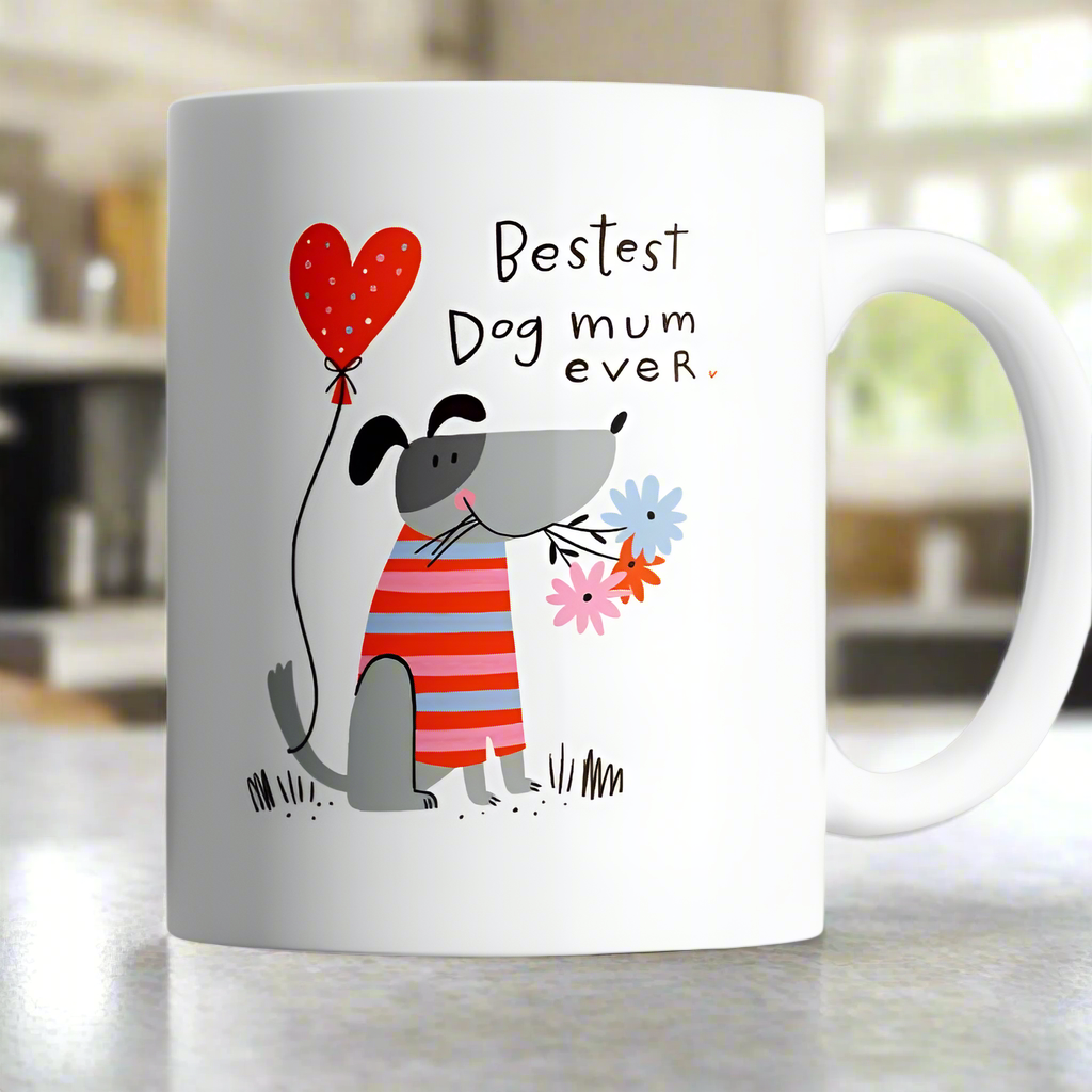 Bestest Dog Mum Ever Mug