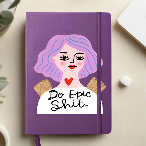 Do Epic Shit Grumpy Angel Notebook