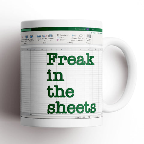 Image of Slightly Fucked Freak in The Sheets Mug