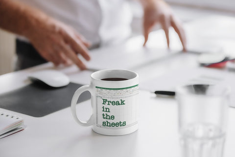 Image of Freak in The Sheets Mug