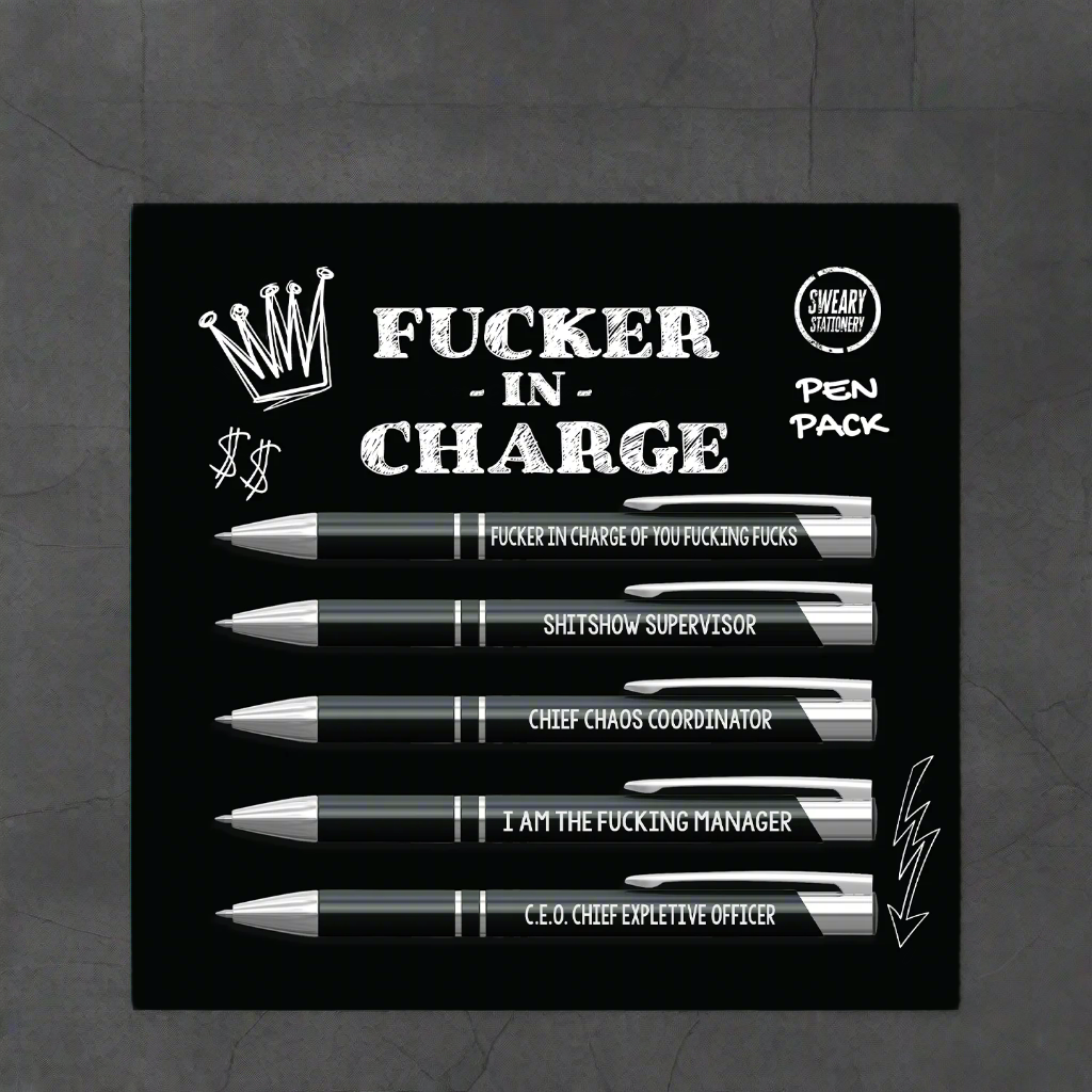 Fucker-In Charge Pen Pack