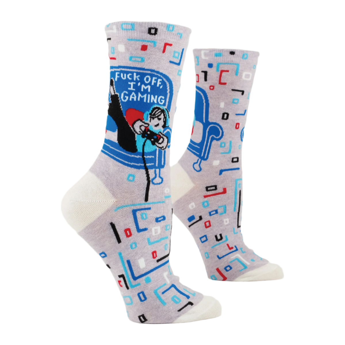 F*ck Off, I&#39;m Gaming Women&#39;s Crew Socks