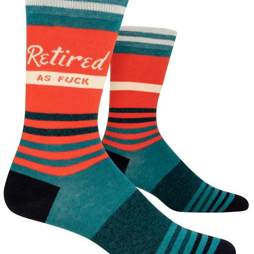 Retired As Fuck Men&#39;s Socks