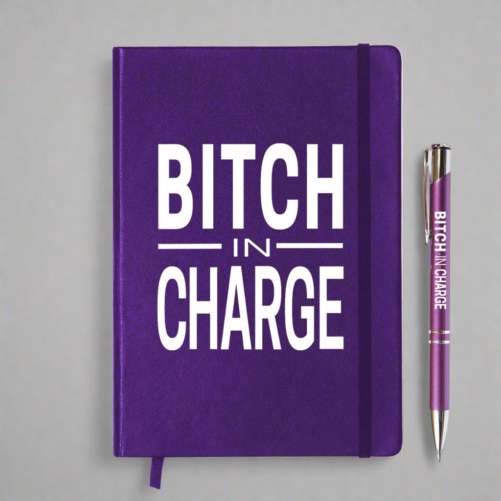 Bitch In Charge Stationery Pack