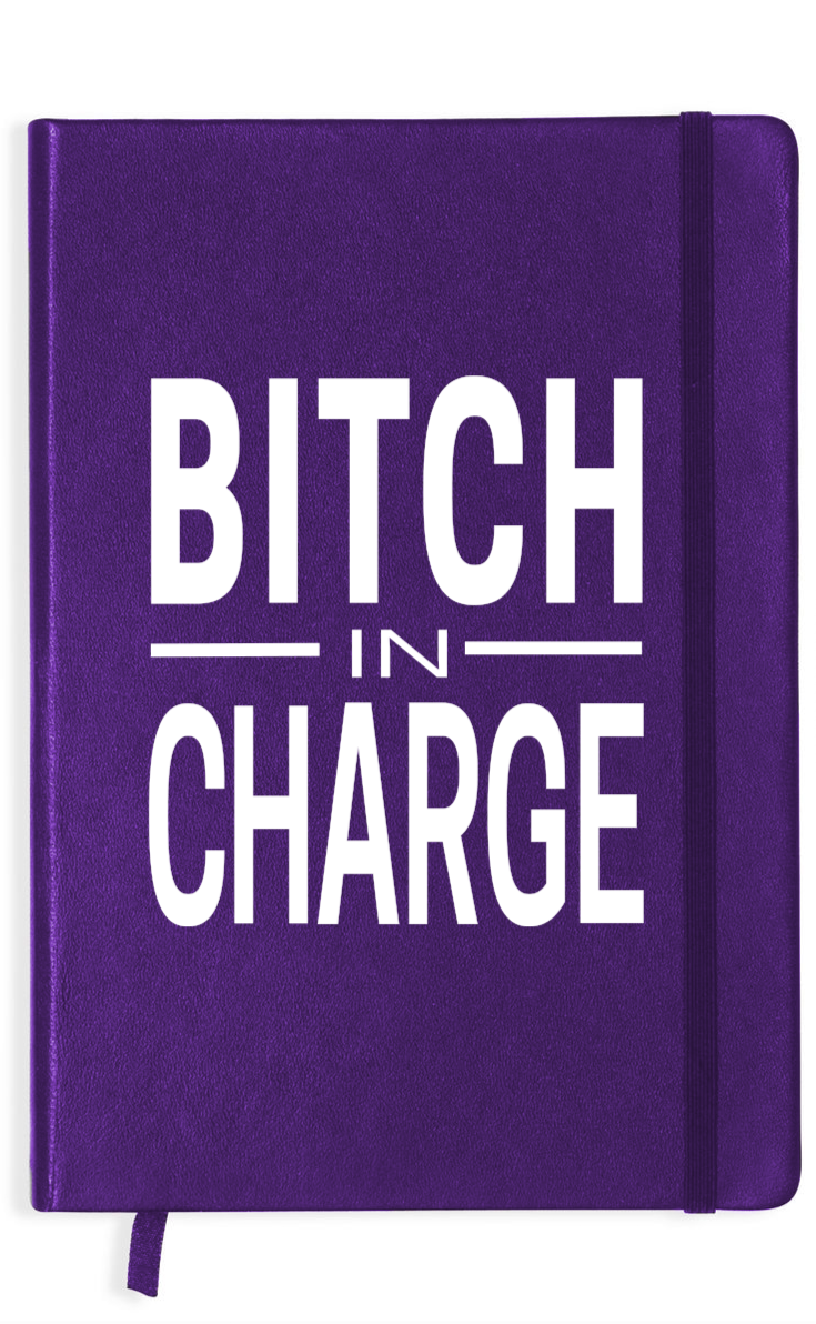 Slightly Fucked Bitch In Charge Notebook