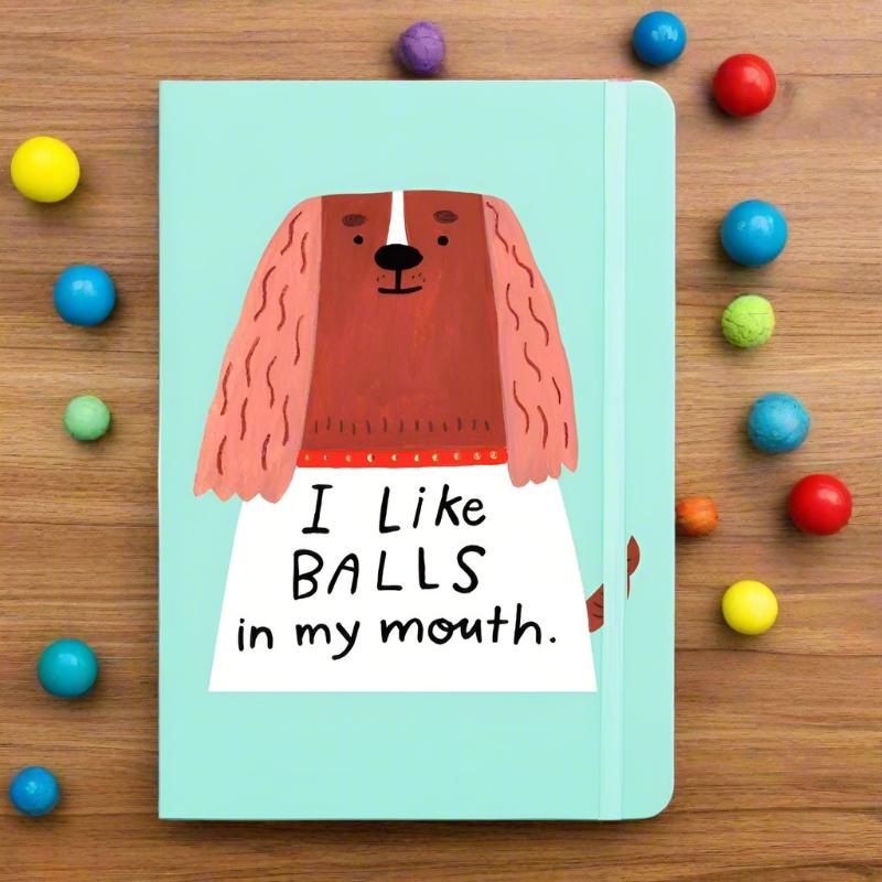 I Like Balls in My Mouth Notebook