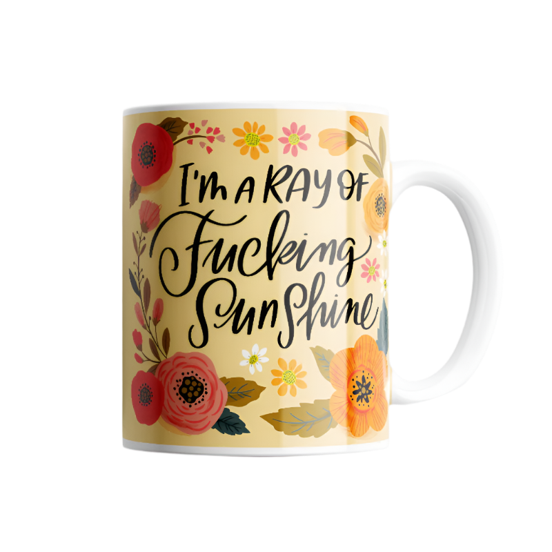 I&#39;m a Ray of Fucking Sunshine Mug