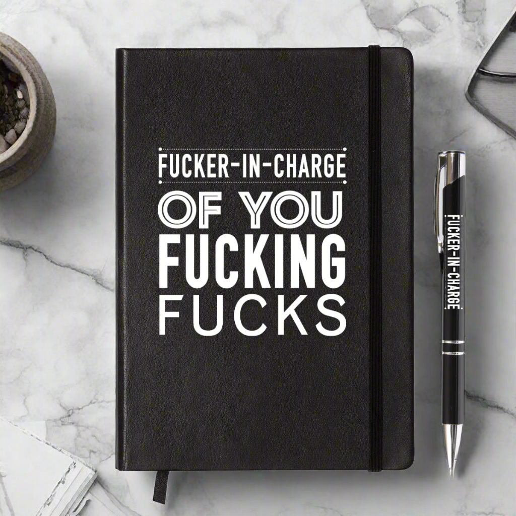 Fucker in Charge Stationery Pack