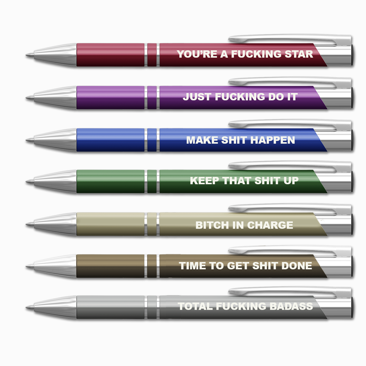 Fresh Out of Give A Fuck Pen Funny Pens Motivational Writing Tools