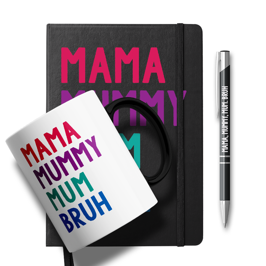 Mama, Mummy, Mum, Bruh Gift Pack