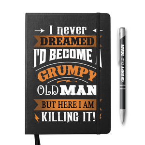 I Never Dreamed I'd Become a Grumpy Old Man Stationery Pack