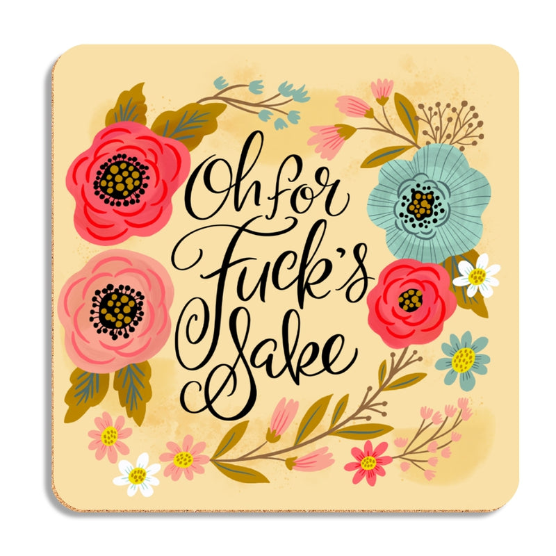 Pretty Sweary Single Coasters