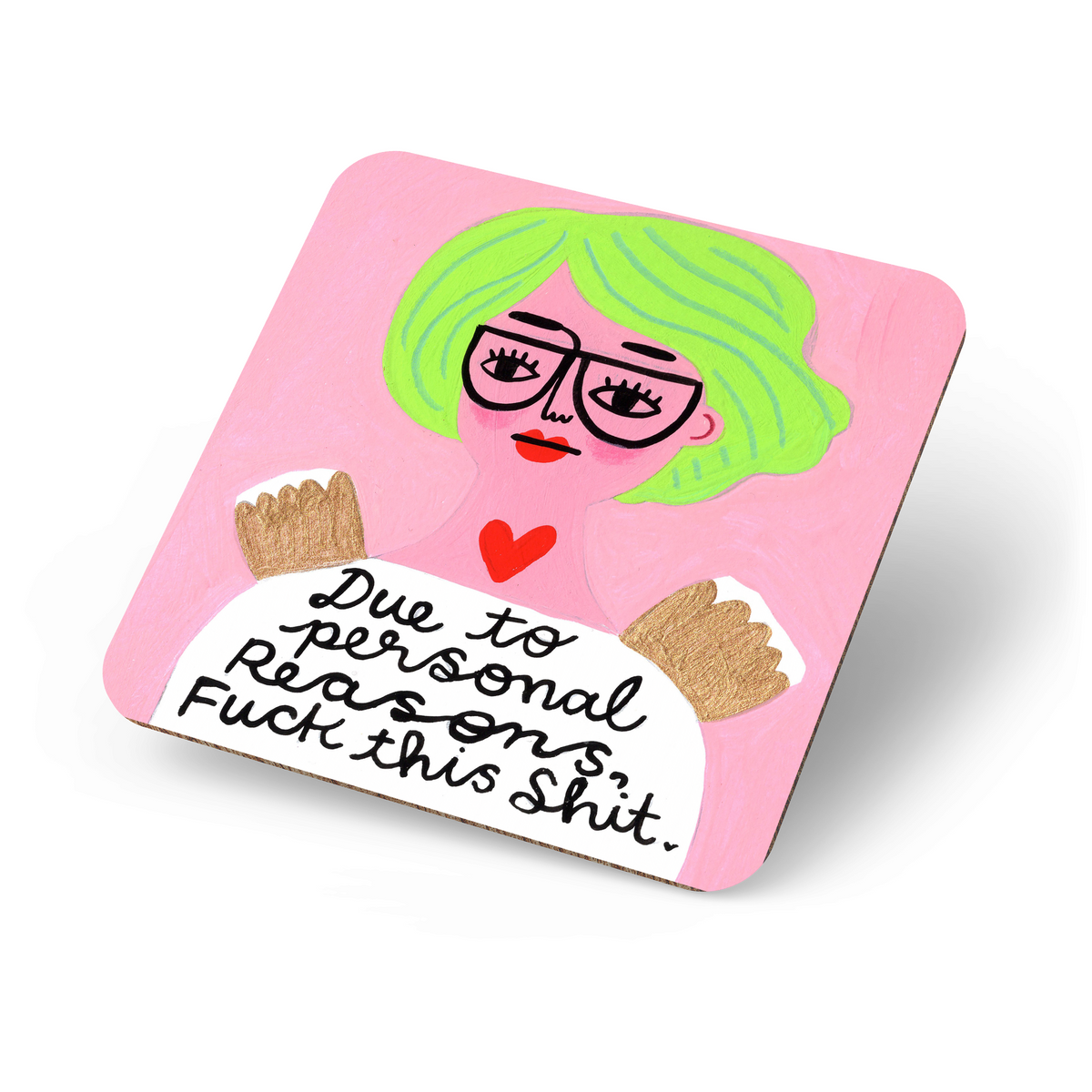 Due to Personal Reasons FTS Grumpy Angel Coaster