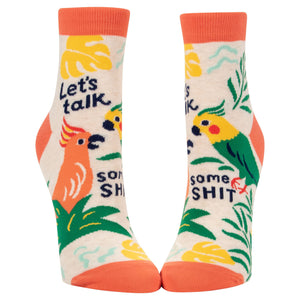Let's Talk Some Shit Ankle Socks