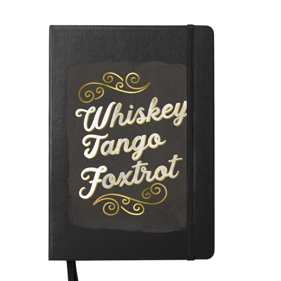 I've never been in the army, but I know exactly WTF this means. It's a daily exclamation, actually, and it's nice to have this coffee mug to remind everyone else. There's also a matching coaster and notebook to really get the point across.