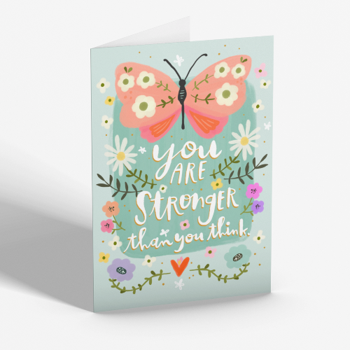 You Are Stronger Than You Think Card