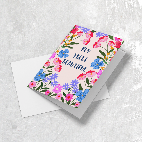 Here There Beautiful Card