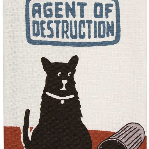 Agent of Destruction Tea Towel / Dish Towel