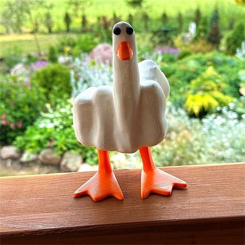 Duck You, Duck Off, Get Ducked Figurine