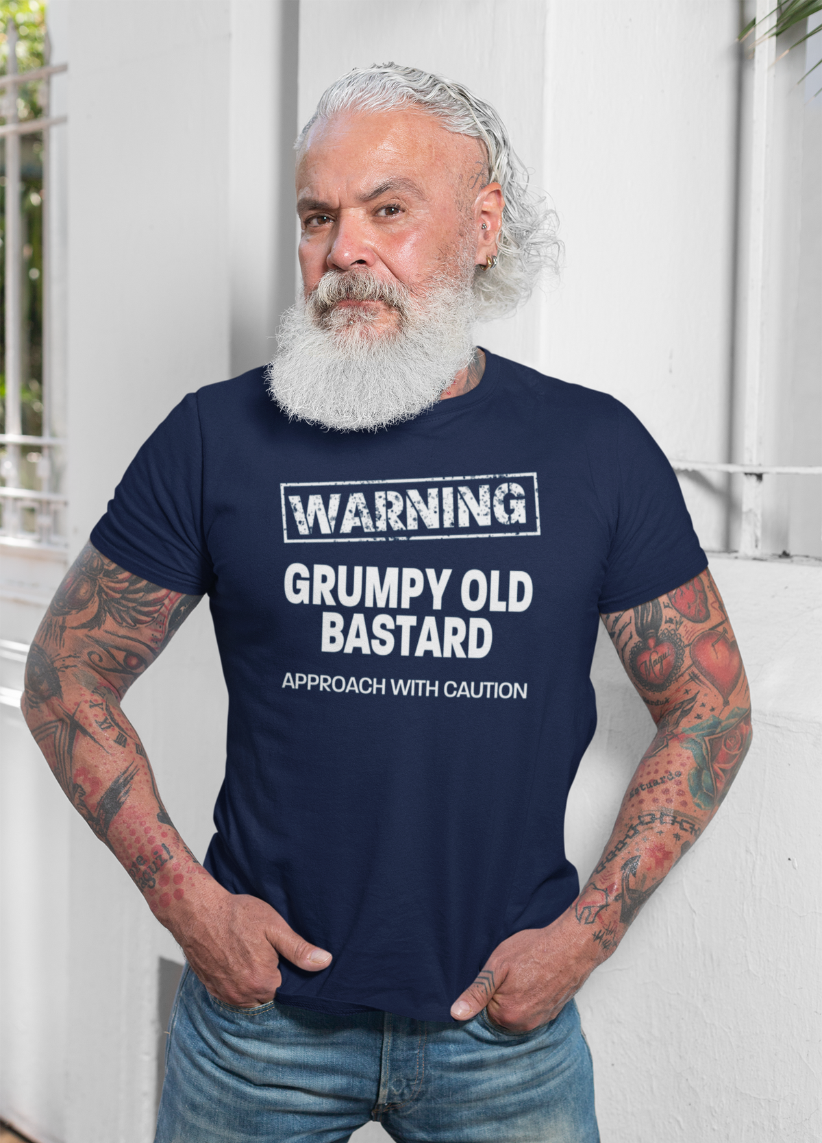 Grumpy Old Bastard T-Shirt - Discontinued Colours