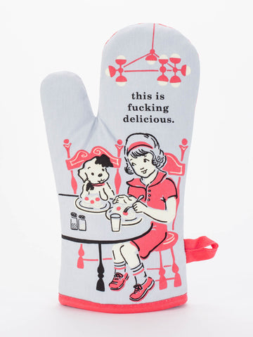 Image of This Is Fucking Delicious Oven Mitt