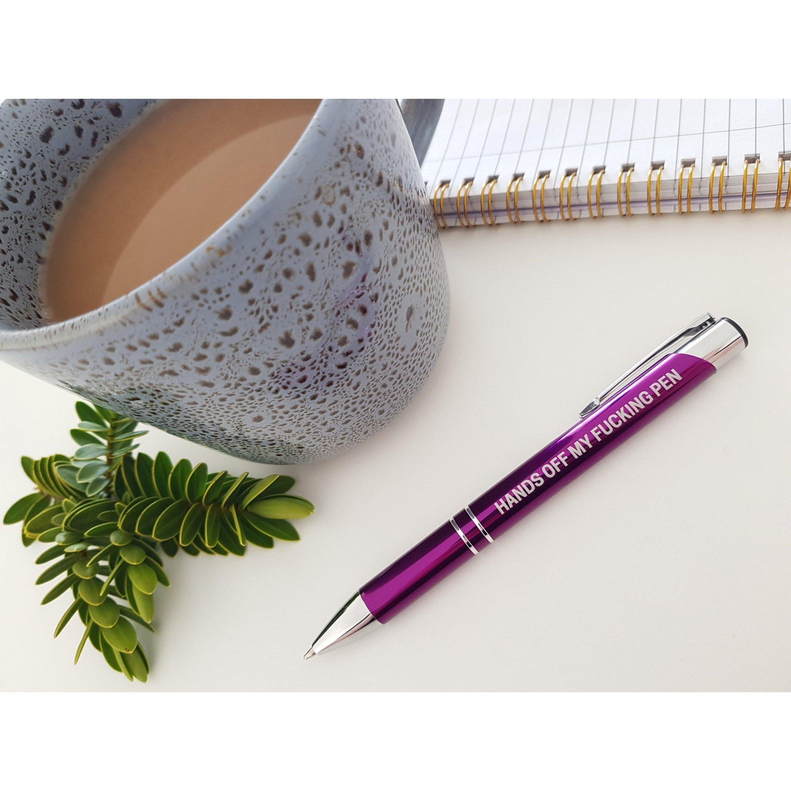 Hands Off My Fucking Pen - Purple-Far Kew Emporium