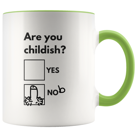 Image of Are You Childish Mug-Drinkware-Far Kew Emporium