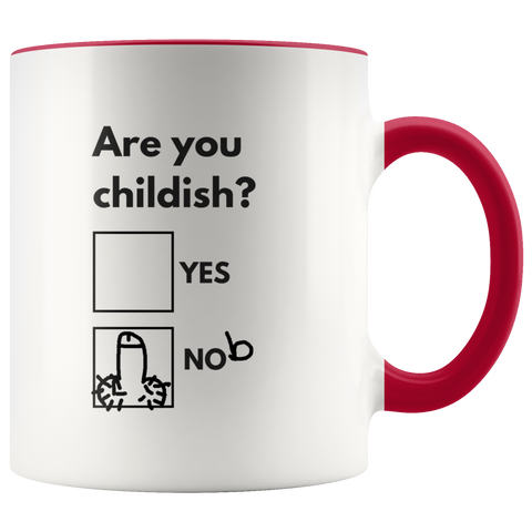 Image of Are You Childish Mug-Drinkware-Far Kew Emporium