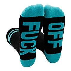 Fuck Off Tube Socks-Far Kew Emporium