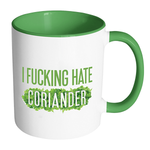 I Fucking Hate Coriander Mug-Drinkware-Far Kew Emporium