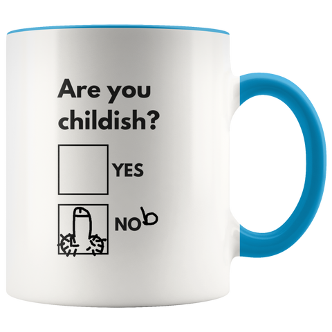 Are You Childish Mug-Drinkware-Far Kew Emporium