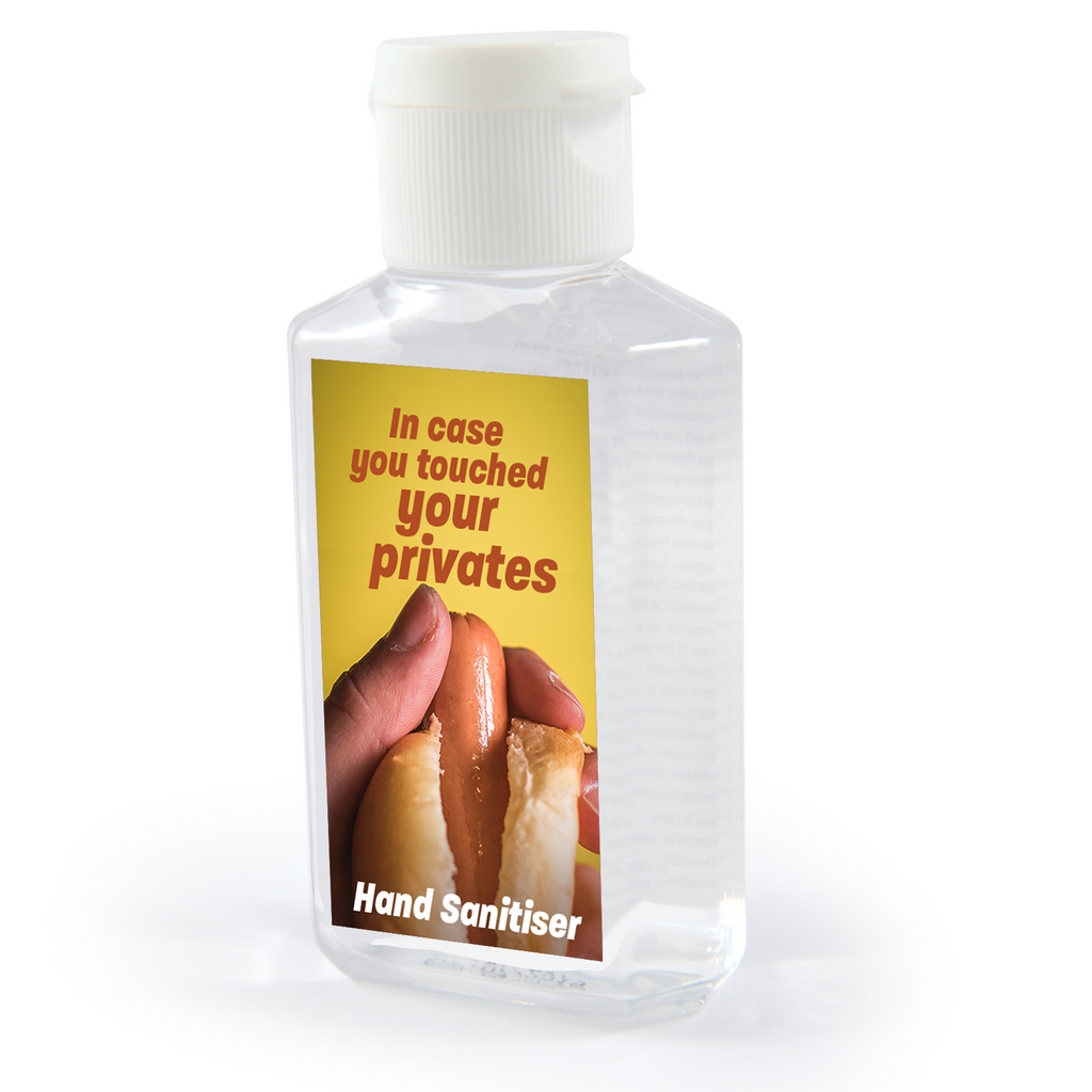 In Case You Touched Your Privates Men's Hand Sanitiser
