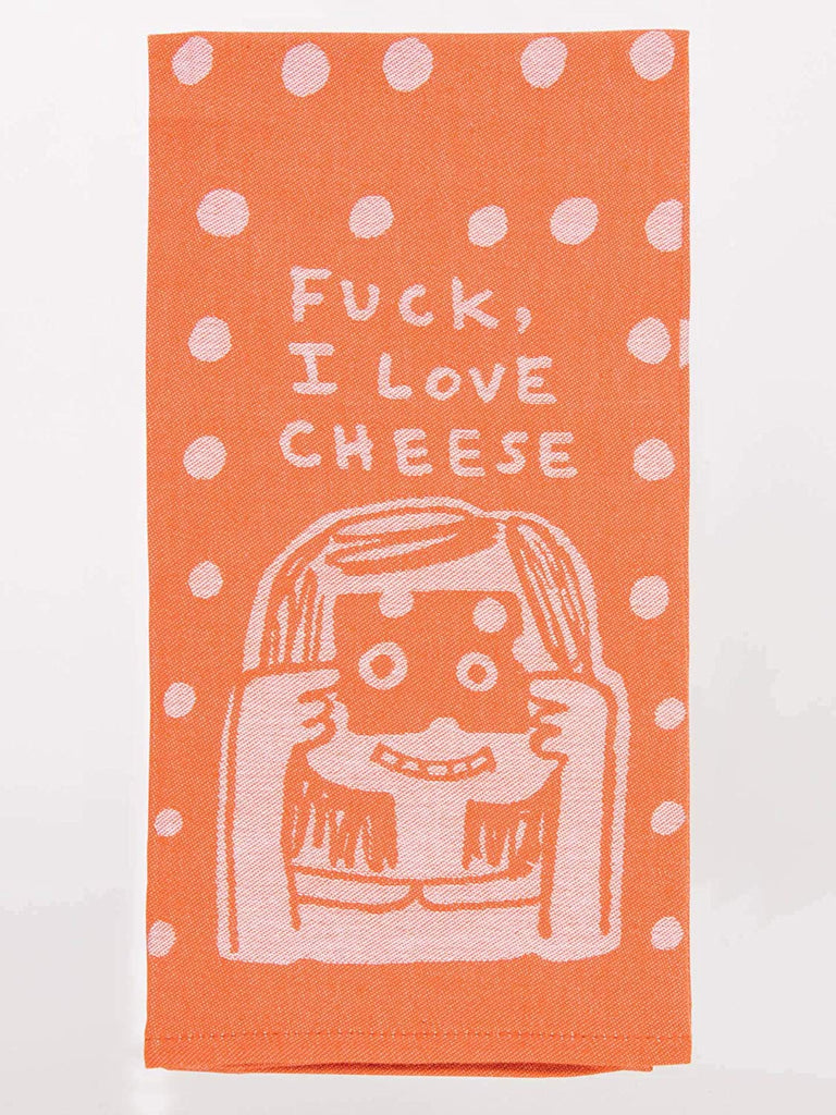 Fuck I Love Cheese Tea Towel / Dish Towel