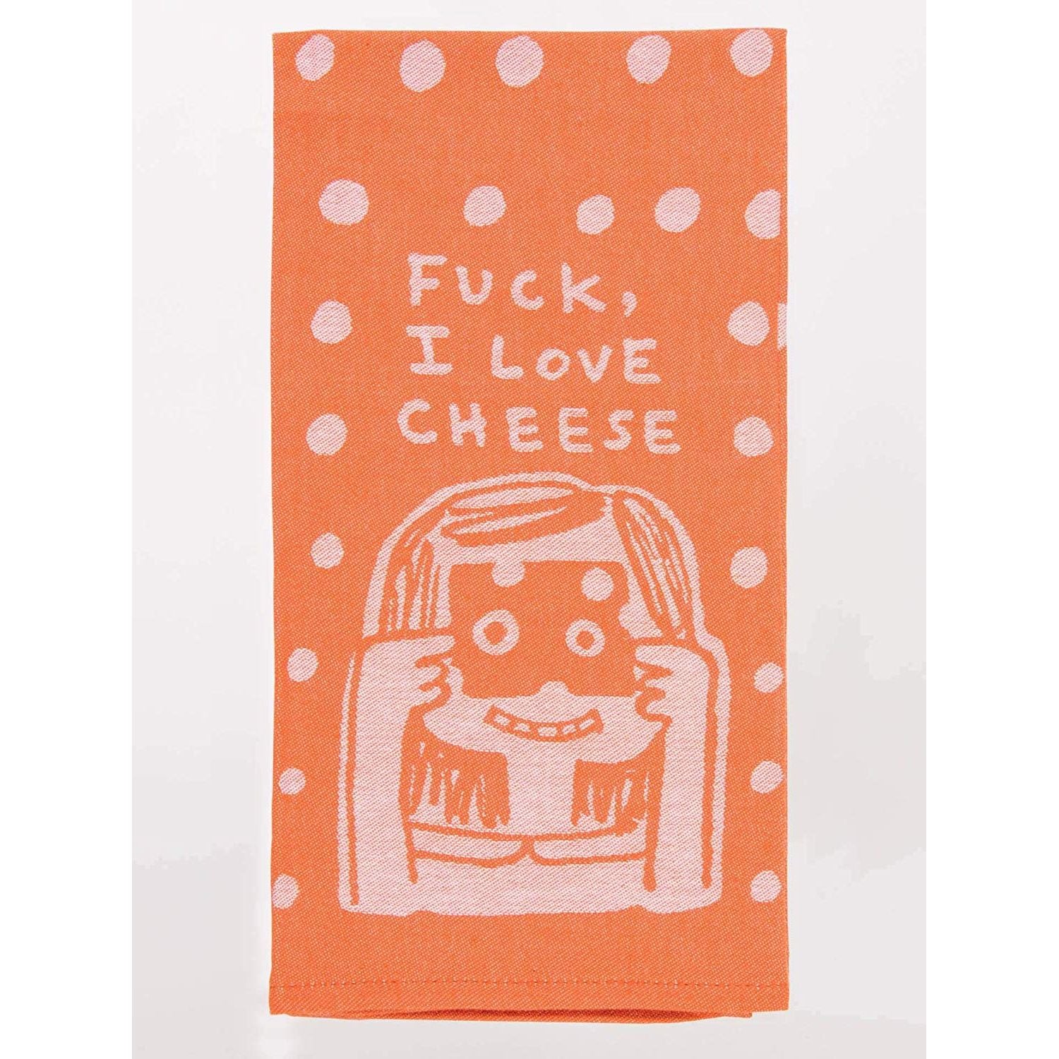 Fuck I Love Cheese Tea Towel / Dish Towel