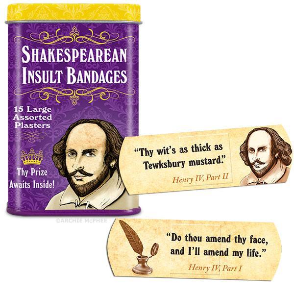 Shakespearean Insult Bandages