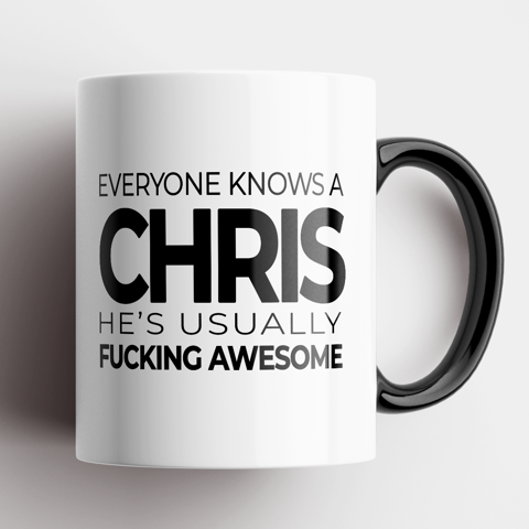 Custom Chris Mug