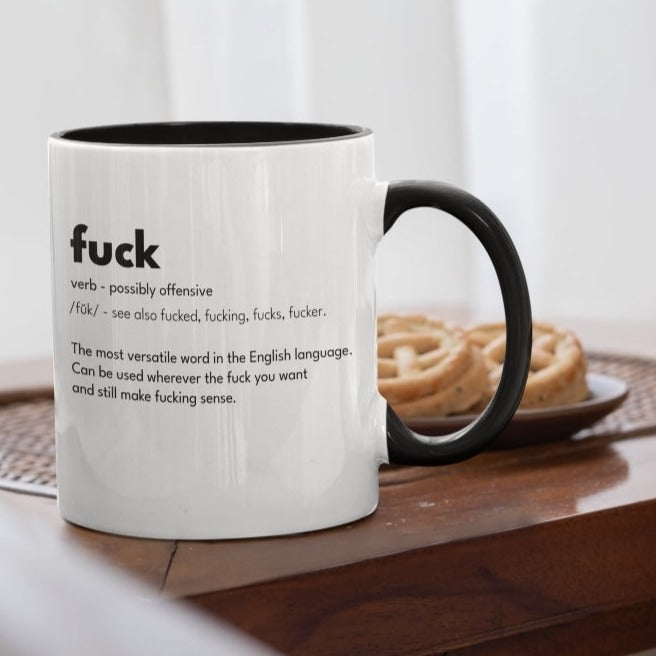 Fuck Definition Mug