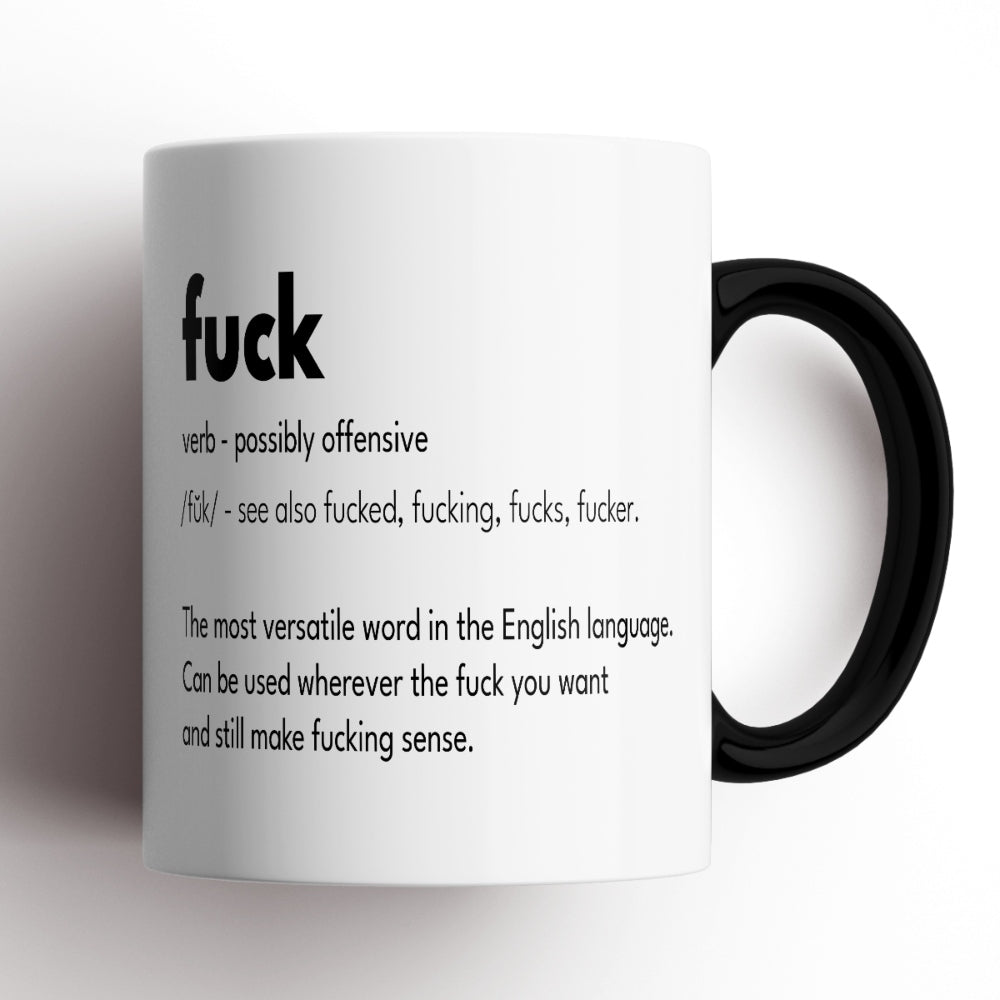 Fuck Definition Mug